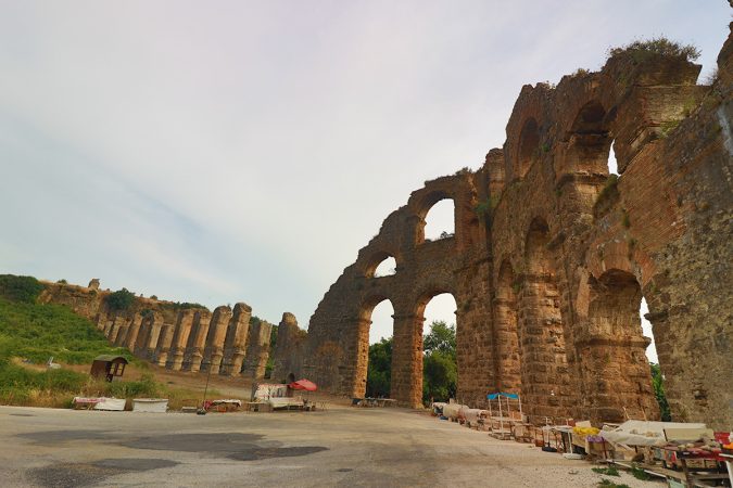 Aquaduct in Aspendos